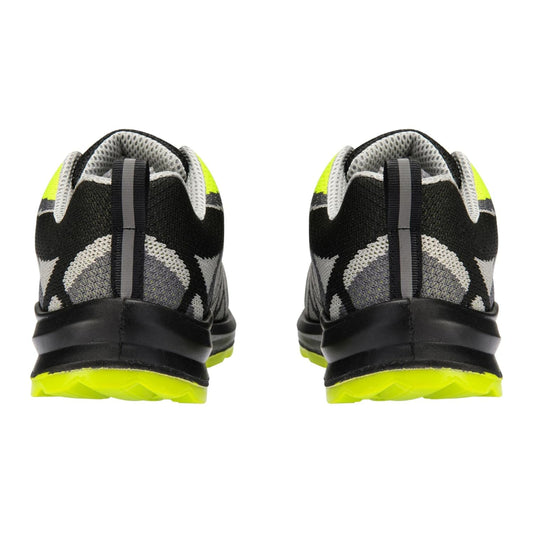 FC08 - Portwest Compositelite Eco Safety Sneaker S1P Black/Yellow in 36,37,38,39,40,41,42,43,45,46,47,48