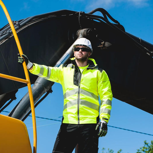 Portwest T400 Hi-Vis Winter Jacket Work Safety Protective Reflective Waterproof Coat