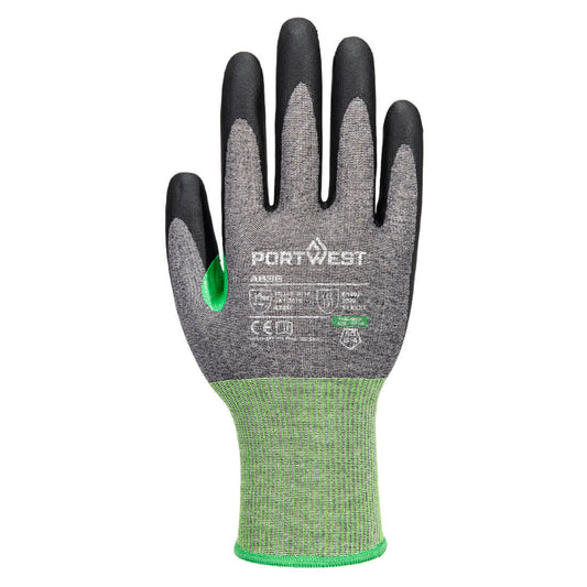 A636 - CS Cut C18 Nitrile Glove A3 Gray/Black XS,S,M,L,XL,2XL