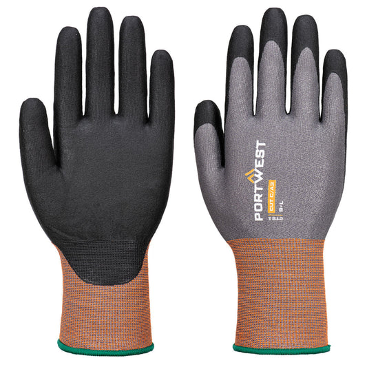 CT21 -Best Quality CT Cut C21 Nitrile Glove A3, ANSI Cut Protection,Gray/Black IN XS,M,L,XL,2