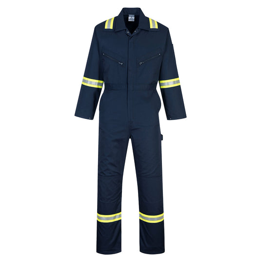 Portwest F128  Iona Xtra Enhanced Coverall Navy