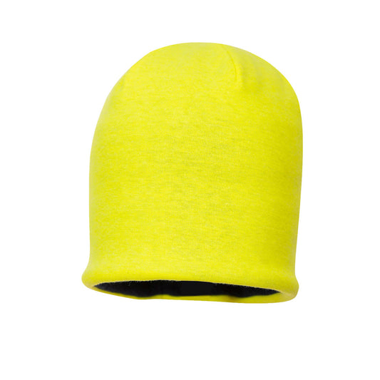 FR17 -High Quality Modaflame Knit FR Hat-Yellow & Black-PORTWEST