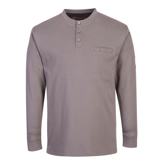 BEST Portwest FR32 Flame Resistant Antistatic Henley Sweatshirt