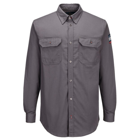 Portwest FR89 Fire Resistant Safety Work Shirt in FR Bizflame 88/12 ASTM NFPA