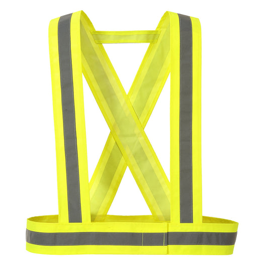 Hi-Vis Strap HV55 - Durable Adjustable Safety Strap for Construction & Outdoor Activities, High Visibility for Low-Light Conditions