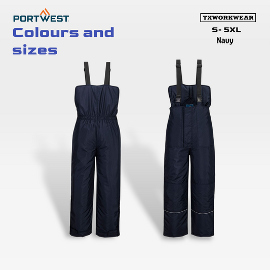 CS11 ColdStore Thermal Work pant – Navy | Extreme Cold Protection up to -58°C