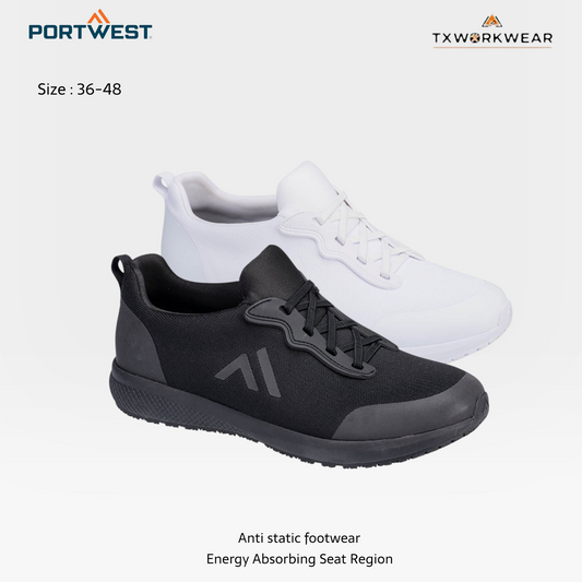 FT20 - Best Quality shoes Lite Sneaker OB SR in BLACK & WHITE In 36,37,38,39,40,41,42,43,44,45,46,47,48