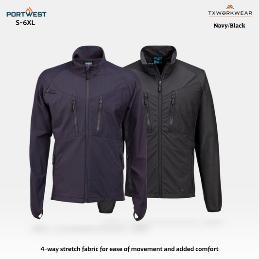 DX480 - Quality DX4 Zip Lightweight Mid Layer, garment features a highly durable and stretchy design
