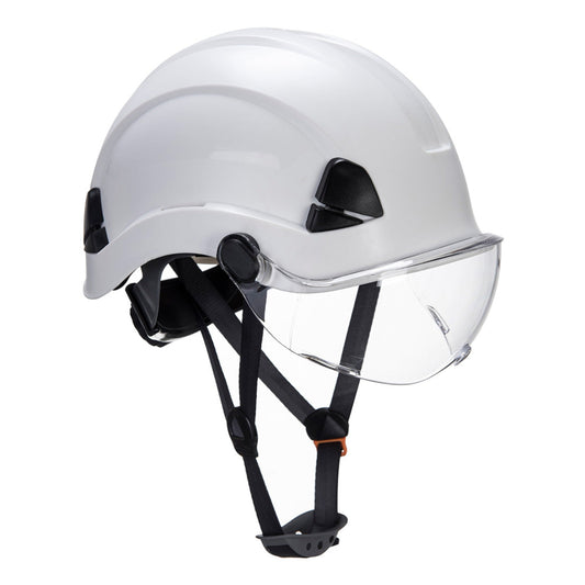 Portwest PA03 Height Endurance Clear Visor – Panoramic Anti-Fog & Anti-Scratch Polycarbonate Face Shield