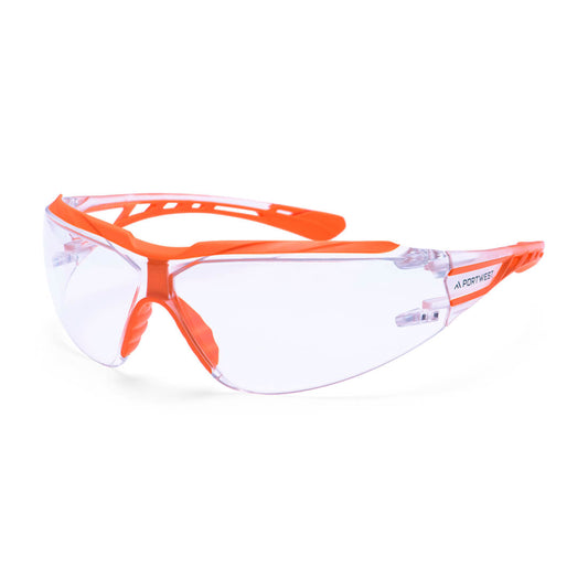 Portwest PS10 Dynamic Safety Glasses Safety Eyewear PPE Work Eye Protection Men, Women