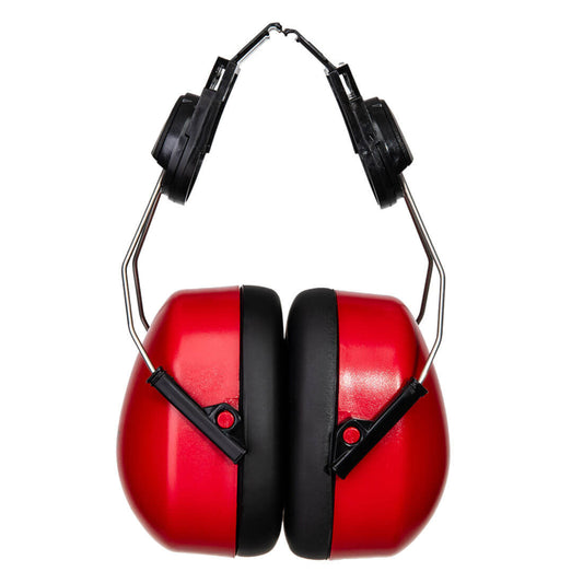 Portwest PW47 Endurance Adjustable Clip-On Safety Work Ear Protector Muffs ANSI