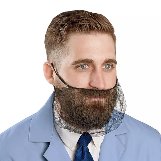 Premium Nylon Honeycomb Beard Nets – Soft Thick Mesh for All-Day Comfort