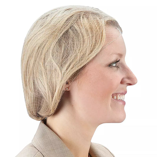 S-7025 Premium Invisible Nylon Hairnet, Lightweight & Breathable, Professional Food Service Hair Net (144 Pack)