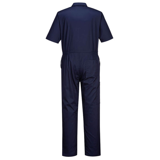 Portwest S996 Short Sleeve Coverall Lightweight Polycotton Workwear Suit With Six Pocket Utility Design S,M,L,XL,2XL,3XL,4XL,5XL,6XL