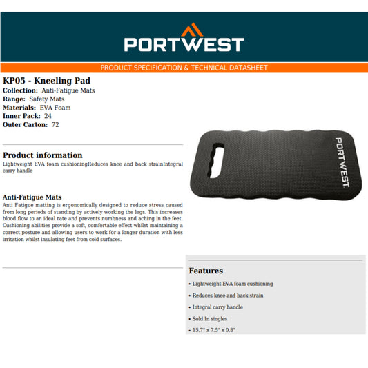 KP05 Comfort & Support for Gardening, Household Chores & More,Durable, Non-Slip, Lightweight Design