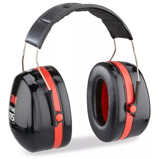S-20449 3M Peltor™ Optime™ 105 Earmuffs – Double-Shell High Protection Hearing Safety (NRR 30 dB)