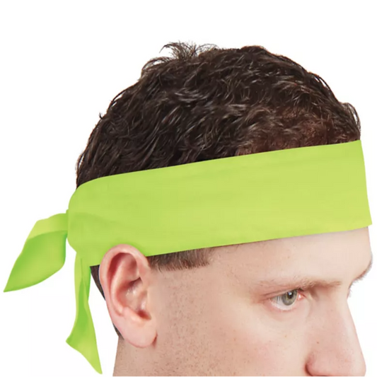 Cooling Bandanas (6 Pack) – 4 Hour Heat Relief with Cooling Crystals (Royal Blue, Lime, Stars & Stripes ,Blue, Camo Red)