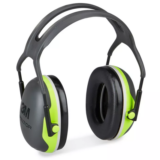 S-23169 3M Peltor™ X4 Earmuffs – Slim Hi-Vis Hearing Protection with Insulated Headband (NRR 27 dB)