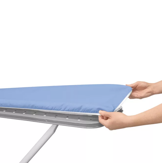 S-25761 Ironing Board Replacement Cover – Cotton Cover with Foam Pad & Elastic Edge (6 Pack)