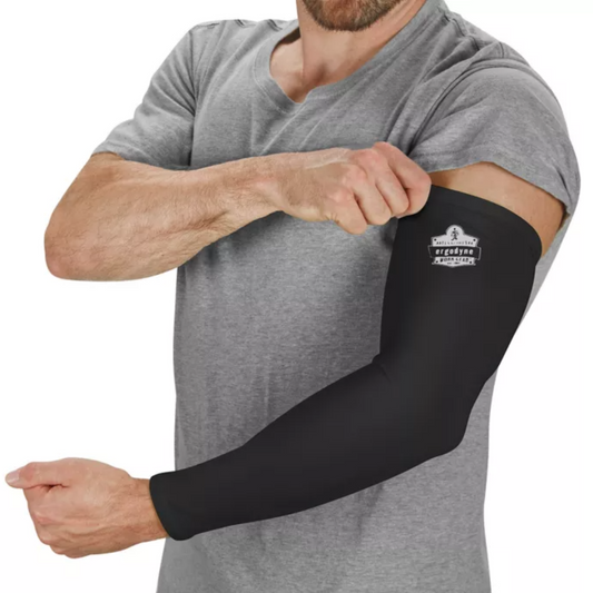 Cooling Arm Sleeves – UPF 50+ Sun Protection & 3 Hour Cooling Relief (Lime/Blue/Black, M–2XL)