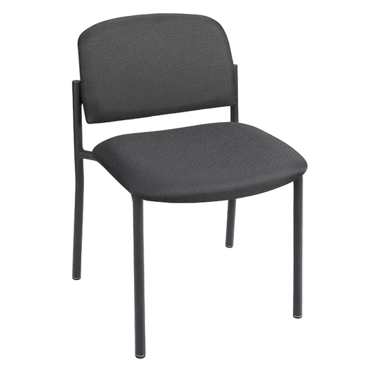 H-3733 Fabric Stackable Chair – Padded Seat, Steel Frame & Space-Saving Design (300 lb Capacity)