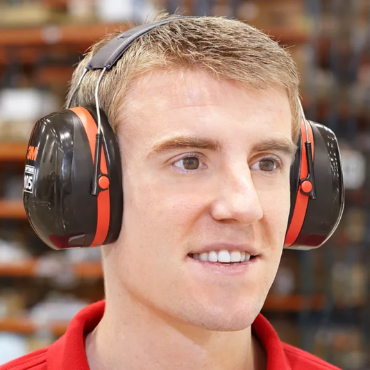 S-20449 3M Peltor™ Optime™ 105 Earmuffs – Double-Shell High Protection Hearing Safety (NRR 30 dB)